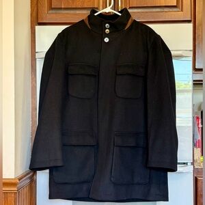 *EUC* Robert Talbott Coat Size Large 
Sleeve length 24.25”
Shoulder to hem 31”